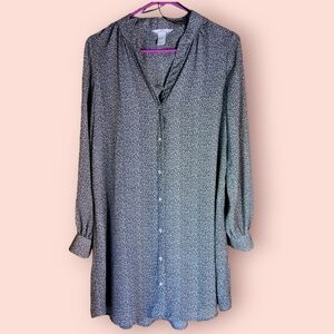 H&M Button Front Tunic